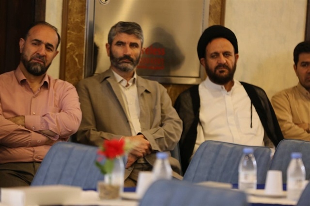 مراسم مولودی شام میلاد امام هشتم در ستاد مدینه منوره برگزار شد
