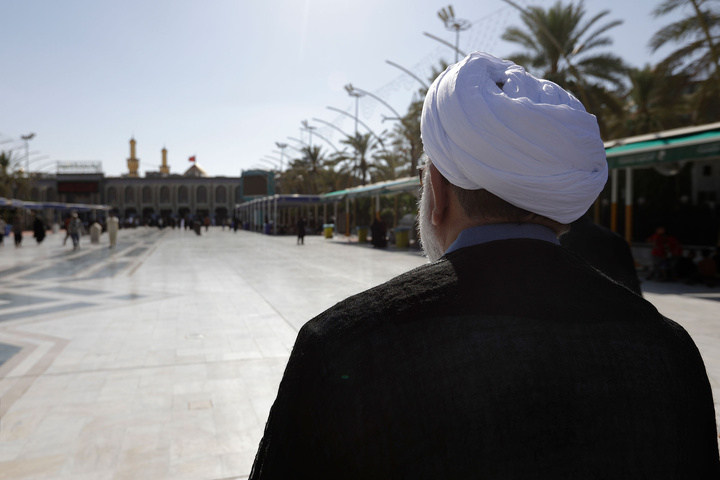 تشرف تولیت آستان قدس رضوی به حرم مطهر امام حسین(علیه‌السلام)