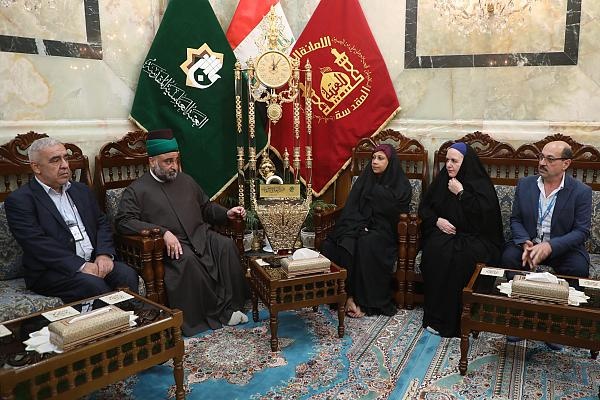 همکاری عتبه عباسی و یونیسف به منظور ارائه خدمات بیشتر به زائران همکاری عتبه عباسی و یونیسف به منظور ارائه خدمات بیشتر به زائران