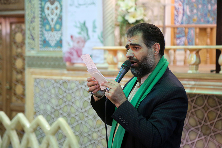 مراسم جشن سالروز ازدواج حضرت علی (ع) و حضرت زهرا (س) در حرم حضرت معصومه (س )