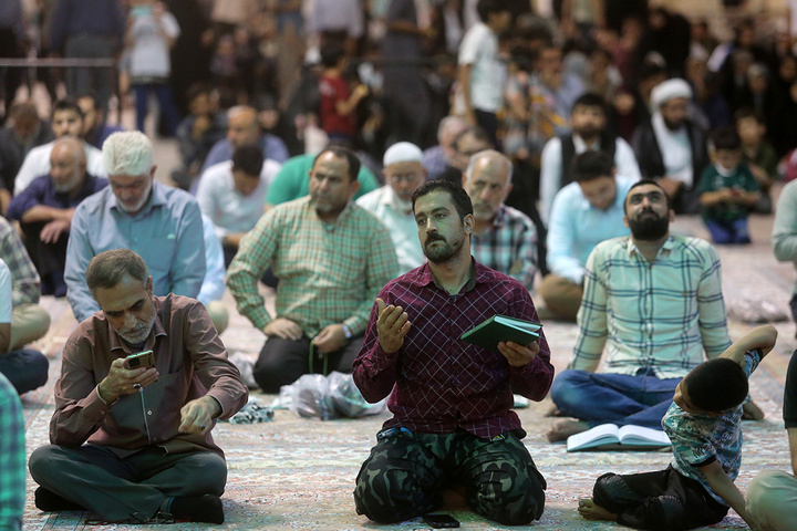 مراسم جشن سالروز ازدواج حضرت علی (ع) و حضرت زهرا (س) در حرم حضرت معصومه (س )