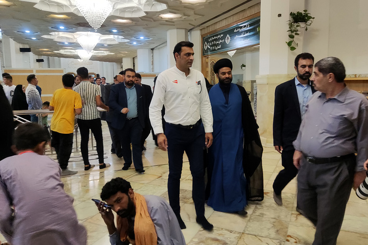 مسئولان بدمینتون آسیا به زیارت حرم حضرت معصومه(س) مشرف شدند 