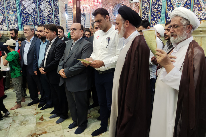مسئولان بدمینتون آسیا به زیارت حرم حضرت معصومه(س) مشرف شدند 