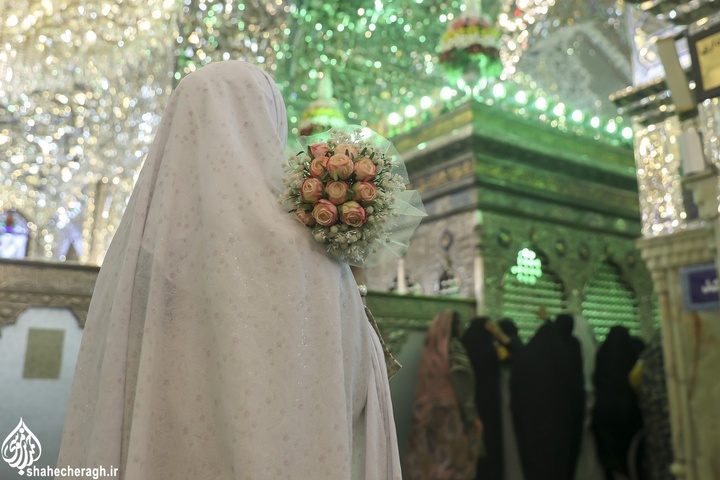 سفره عقدر در حرم شاهچراغ