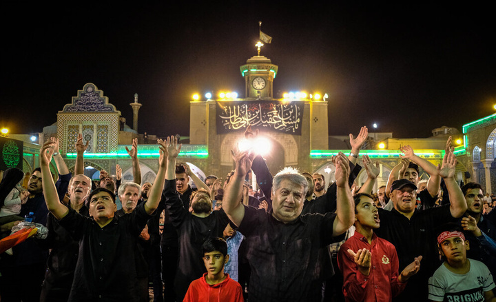عزاداری مسلمیه؛ یادگار ۱۰۰ ساله مداح کربلایی در طلیعه محرم عزاداری مسلمیه؛ یادگار ۱۰۰ ساله مداح کربلایی در طلیعه محرم