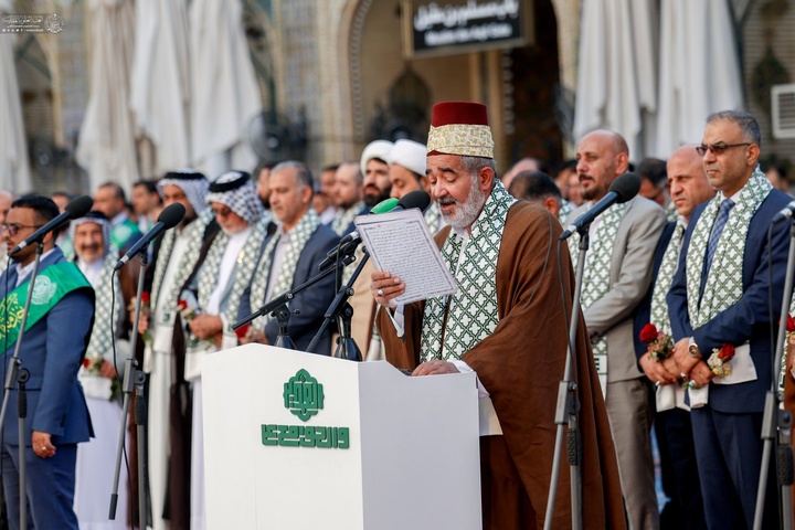 آغاز جشن های عید غدیر در حرم حضرت علی علیه السلام