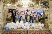 برگزاری جشن ویژه کودکان یتیم در حرم مطهر حضرت علی(ع)