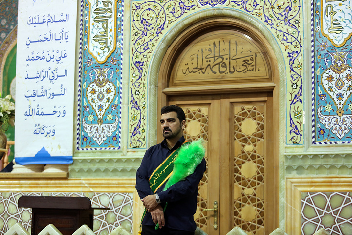 جشن میلاد امام هادی علیه السلام در حرم بانوی کرامت