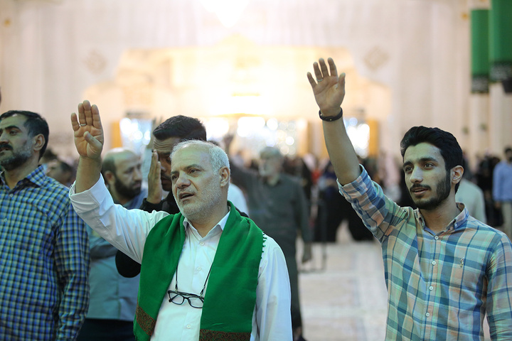 جشن میلاد امام هادی علیه السلام در حرم بانوی کرامت