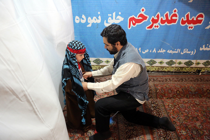 برگزاری نمایشگاه غدیر در حرم مطهر بانوی کرامت
