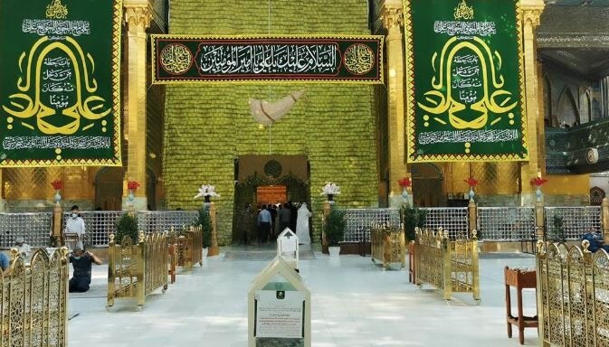 جشن بزرگ عید غدیر در بین الحرمین کربلا با حضور ایرانی ها