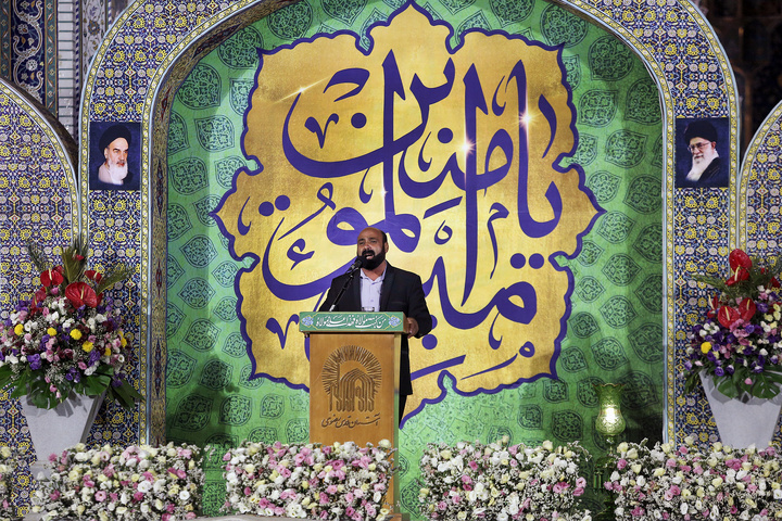 حال و هوای حرم مطهر رضوی در شب عید غدیر