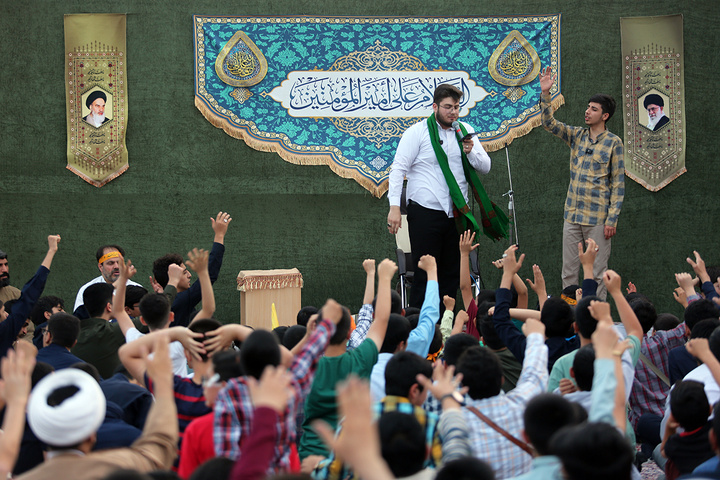حرم حضرت معصـــومه (س) میزبان کودکان و نوجــــوانان در جشن غدیـــــر
