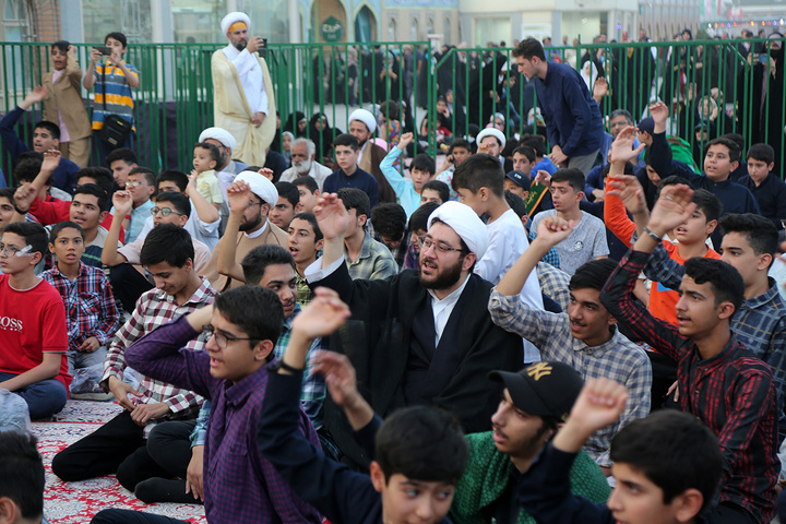 حرم حضرت معصـــومه (س) میزبان کودکان و نوجــــوانان در جشن غدیـــــر