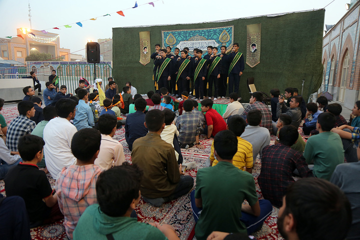حرم حضرت معصـــومه (س) میزبان کودکان و نوجــــوانان در جشن غدیـــــر