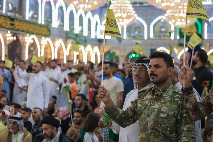 برگزاری مراسم عید سعید غدیر در آستان مقدس عباسی