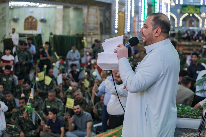 برگزاری مراسم عید سعید غدیر در آستان مقدس عباسی