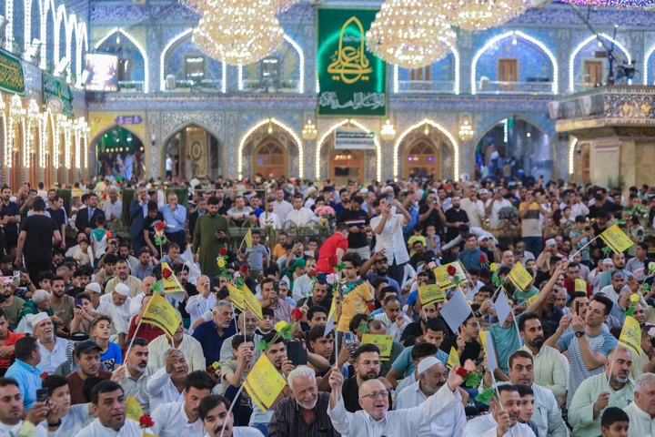 برگزاری مراسم عید سعید غدیر در آستان مقدس عباسی