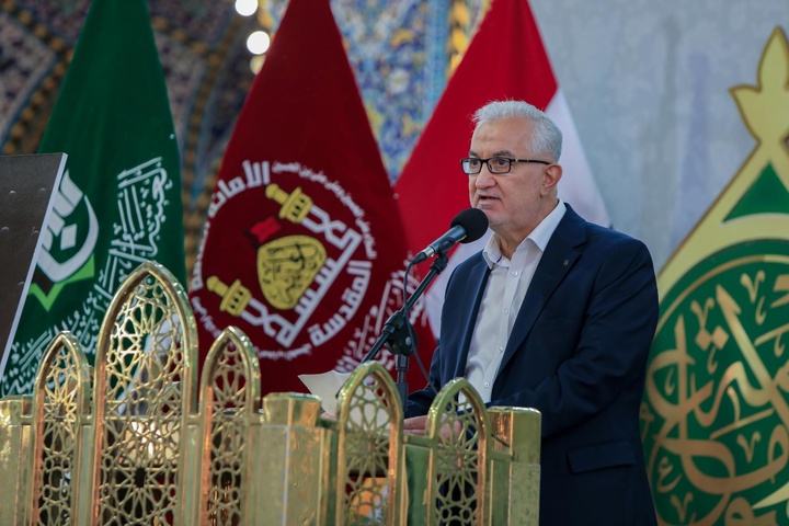 برگزاری مراسم عید سعید غدیر در آستان مقدس عباسی