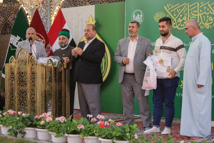 برگزاری مراسم عید سعید غدیر در آستان مقدس عباسی