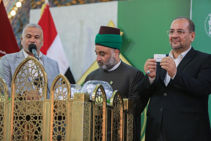 برگزاری مراسم عید سعید غدیر در آستان مقدس عباسی