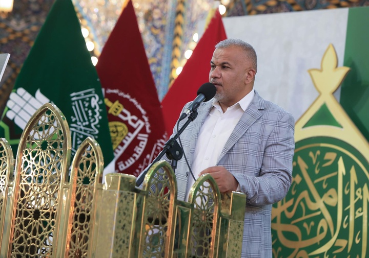 برگزاری مراسم عید سعید غدیر در آستان مقدس عباسی