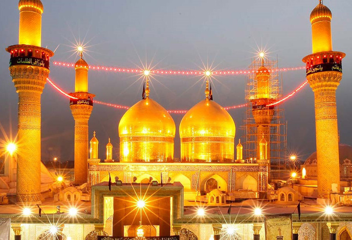 روضه‌ای متعلق به دو امام(ع)