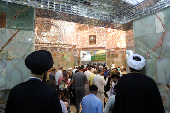 جشن شام میلاد امام کاظم (ع) در حرم حضرت معصومه(س)