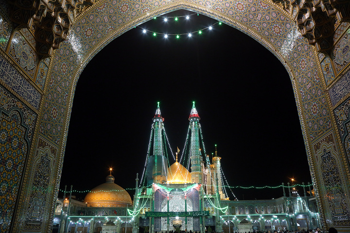 زیارت نیابتی خادمان بارگاه منور حضرت معصومه سلام الله علیها