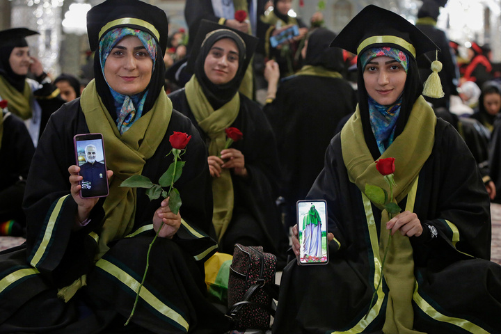 جشن دانش آموختگی در حرم
