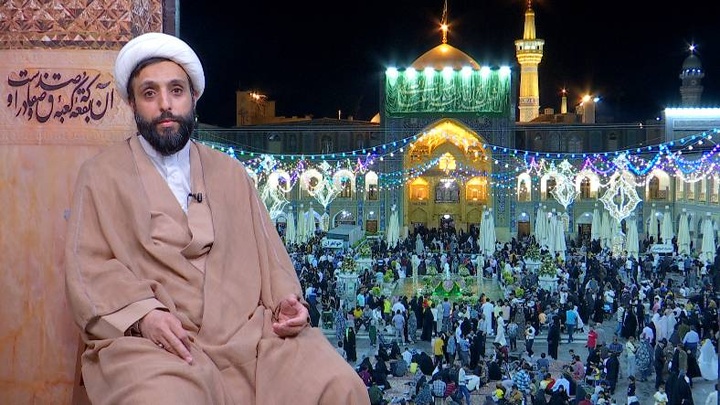 برقراری ارتباط زنده با حرم مطهر رضوی در مراسم افتتاحیه مرکز اسلامی حضرت رضا(ع) در کشور بولیوی
