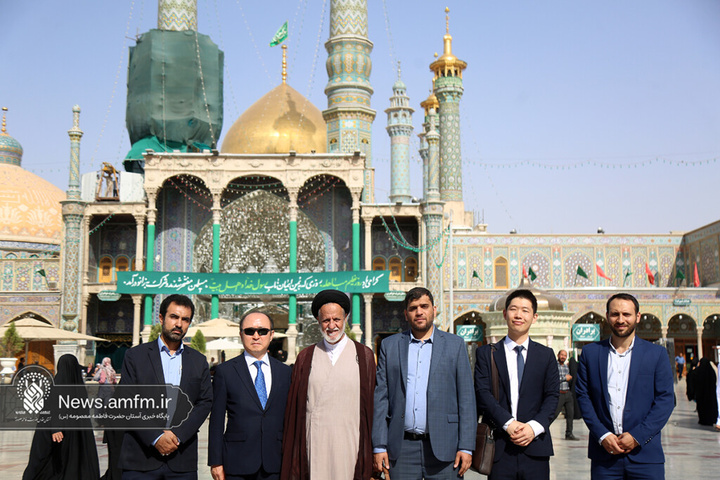 سفیر کره جنوبی در ایران با شخصیت و جایگاه حضرت معصومه(س) آشنا شد