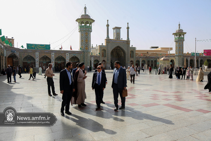 سفیر کره جنوبی در ایران با شخصیت و جایگاه حضرت معصومه(س) آشنا شد