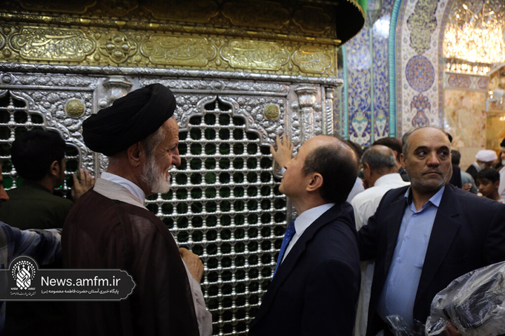 سفیر کره جنوبی در ایران با شخصیت و جایگاه حضرت معصومه(س) آشنا شد