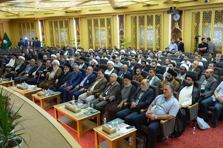 اختتامیه نخستین هفته بین المللی امامت با حضور متولی شرعی آستان قدس عباسی
