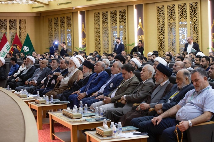 اختتامیه نخستین هفته بین المللی امامت با حضور متولی شرعی آستان قدس عباسی