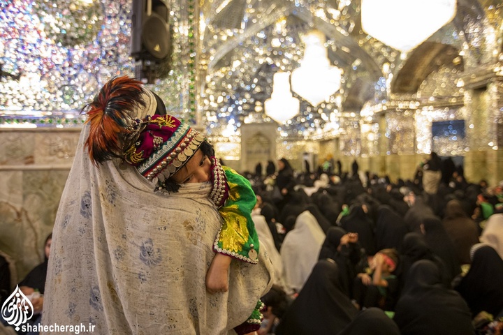 سوگواره «شیرخوارگان حسینی» در حرم مطهر حضرت شاهچراغ علیه السلام
