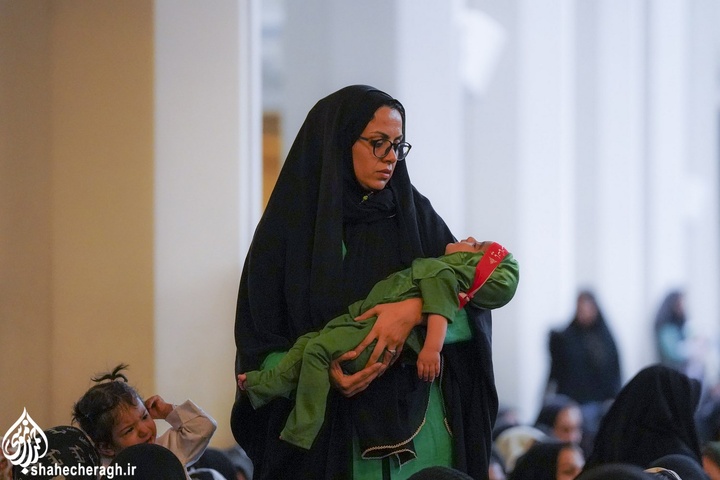 سوگواره «شیرخوارگان حسینی» در حرم مطهر حضرت شاهچراغ علیه السلام