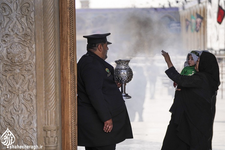 سوگواره «شیرخوارگان حسینی» در حرم مطهر حضرت شاهچراغ علیه السلام