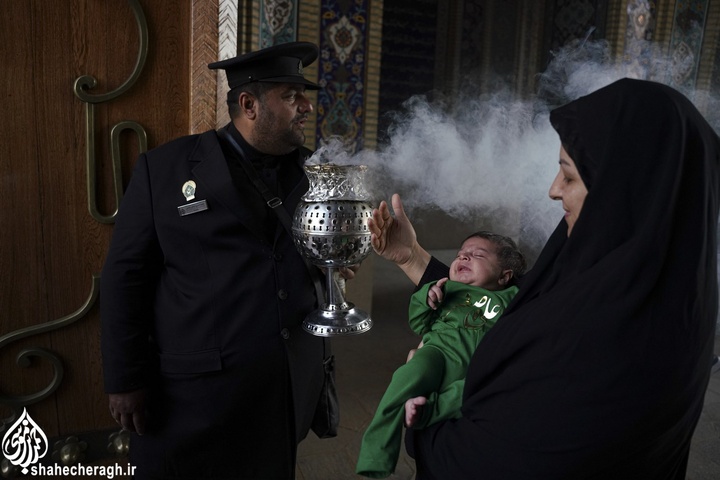 سوگواره «شیرخوارگان حسینی» در حرم مطهر حضرت شاهچراغ علیه السلام