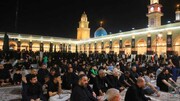 مراسم سوگواری امام حسین(ع) در مسجد کوفه