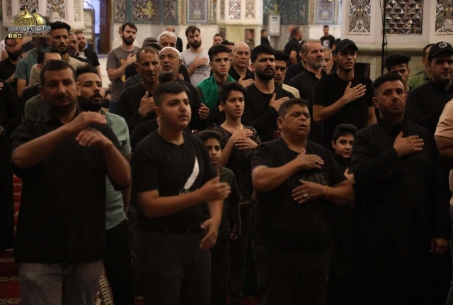 مراسم عزاداری آستان مقدس کاظمیه در ایام عاشورای حسینی