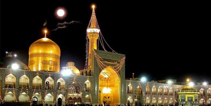 عزاداری ایام عزای سیدالشهدا(ع) در حرم مطهر رضوی عزاداری ایام عزای سیدالشهدا(ع) در حرم مطهر رضوی