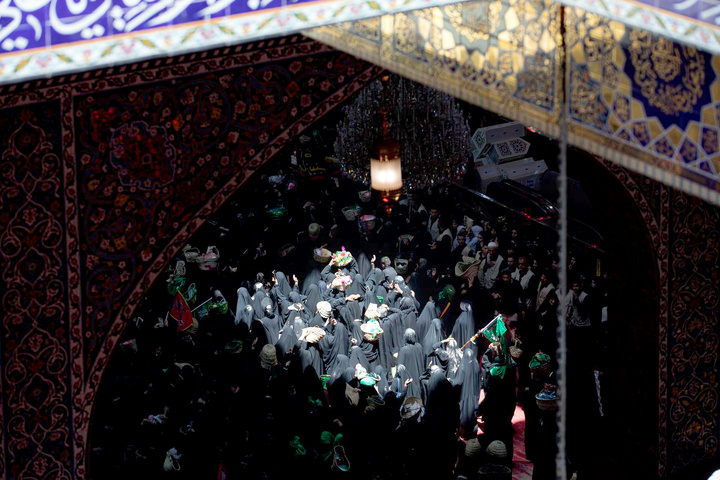 عزاداری سنتی زنان قبیله بنی اسد در کربلا