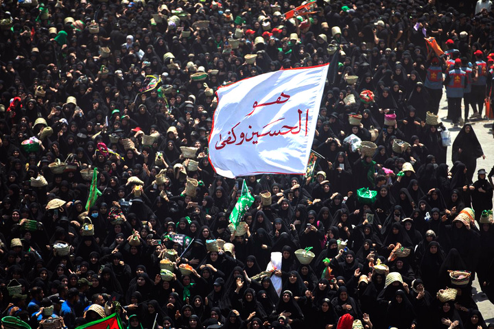 عزاداری سنتی زنان قبیله بنی اسد در کربلا