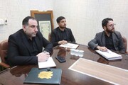 جلسه تولیت مسجد کوفه برای استقبال از زائران اربعین حسینی