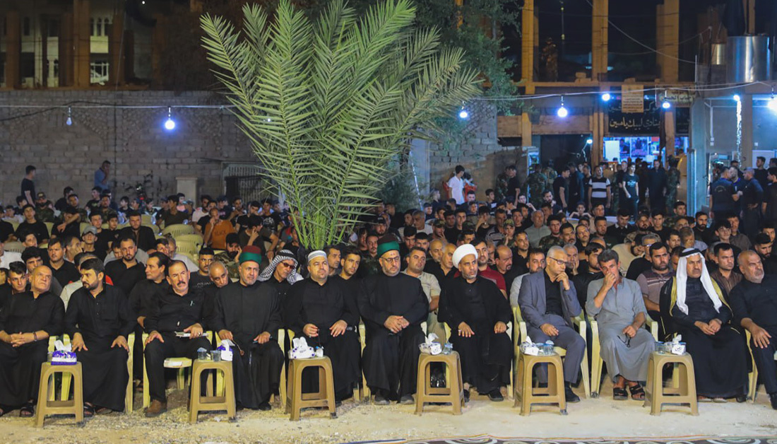 العتبة الحسينية المقدسة تقيم مجلس العزاء السنوي المركزي غرب محافظة نينوى