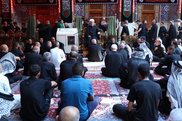 فعالیتهای بخش دینی آستان قدس عباسی طی محرم الحرام درعراق