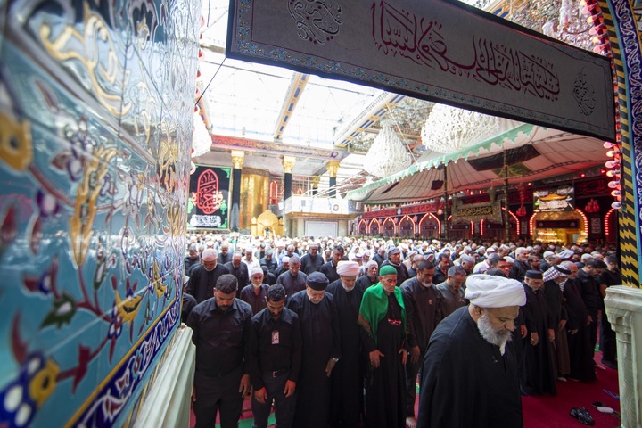 فعالیتهای بخش دینی آستان قدس عباسی طی محرم الحرام درعراق