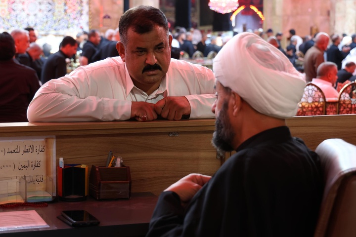 فعالیتهای بخش دینی آستان قدس عباسی طی محرم الحرام درعراق